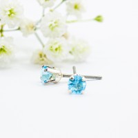 ΣΚΟΥΛΑΡΙΚΙΑ EAR SENSE MARCH SILVER BIRTHSTONE ES 3