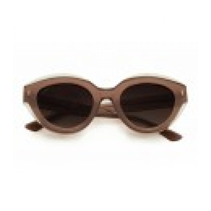 TIWI ANNE 118 SHINNY COCUNUT/BEIGE WITH BROWN GRADIENT LENSES