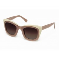 TIWI FIER 102 SHINNY COCONUT/BEIGE WITH BROWN GRADIENT LENSES