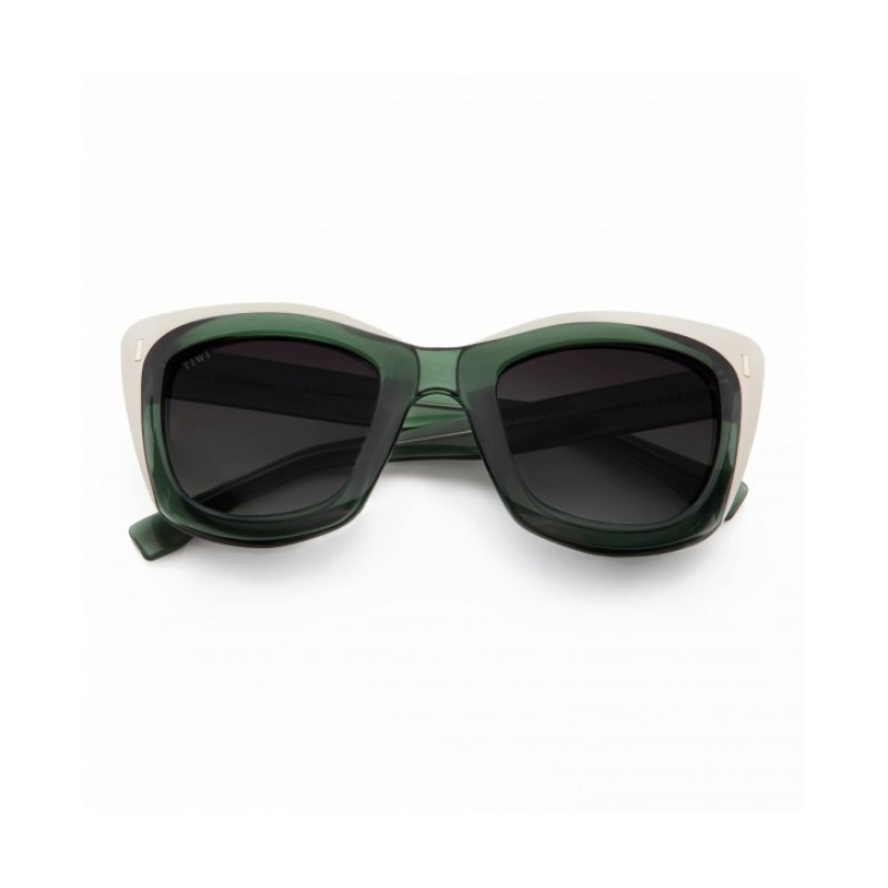 TIWI FIER 610 SHINNY GREEN/BEIGE TOP LINE WITH GREEN GRADIENT LENSES