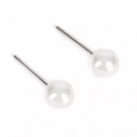 ΣΚΟΥΛΑΡΙΚΙΑ EAR SENSE WHITE PEARL 6mm ES 49