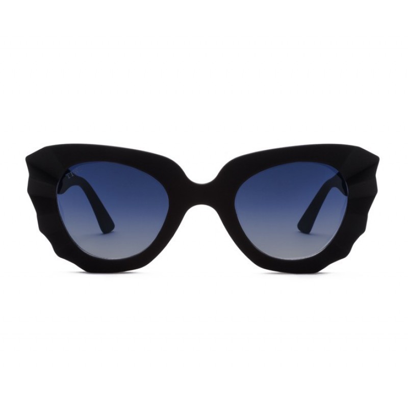 TIWI MATISSE 90 RUBBER BLACK WITH BLUE GRADIENT LENSES