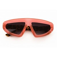 TIWI TUBA 410 SHINY CORAL WITH BURGUNDY GRADIENT LENSES