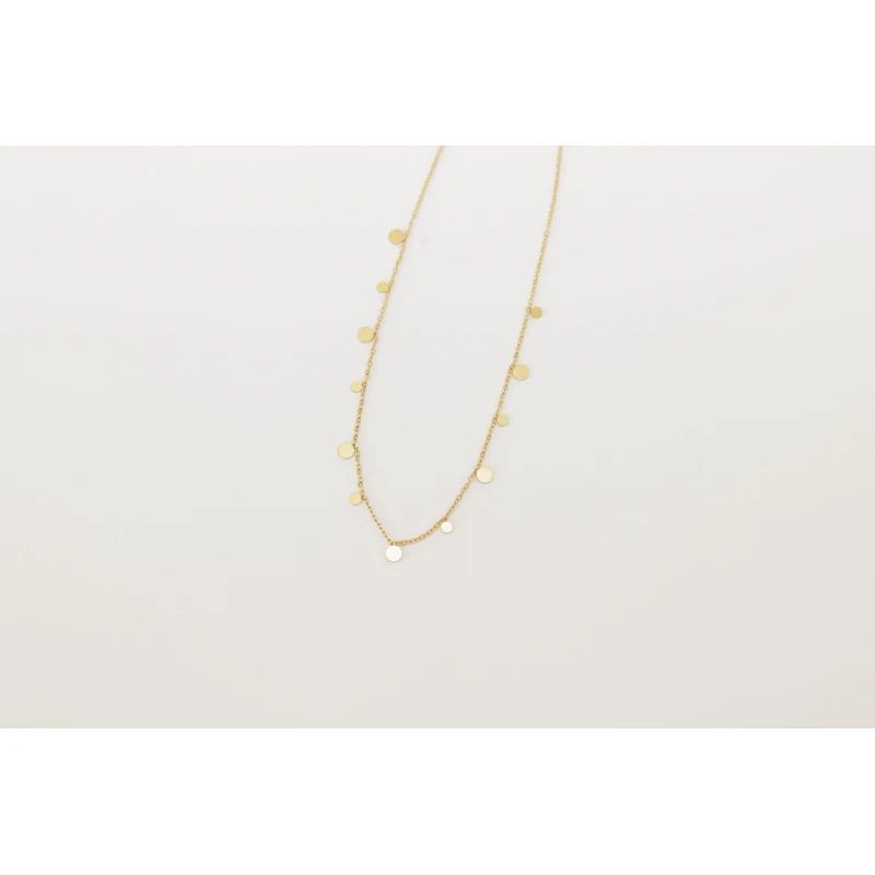 NECKLACE BC LABS GOLDEN BUBBLES