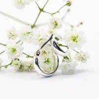 ΣΚΟΥΛΑΡΙΚΙΑ EAR SENSE SILVER HUGGIE HOOPS 12mm ES 100 ΣΚΟΥΛΑΡΙΚΙΑ EAR SENSE SILVER HUGGIE HOOPS 12mm ES 100