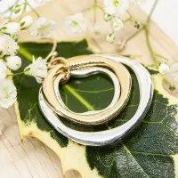 ΣΚΟΥΛΑΡΙΚΙΑ EAR SENSE 2 TONE DROP WITH CIRCLES 40mm ES 103 ΣΚΟΥΛΑΡΙΚΙΑ EAR SENSE 2 TONE DROP WITH CIRCLES 40mm ES 103
