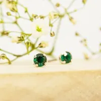 ΣΚΟΥΛΑΡΙΚΙΑ EAR SENSE MAY SILVER BIRTHSTONE ES 5 ΣΚΟΥΛΑΡΙΚΙΑ EAR SENSE MAY SILVER BIRTHSTONE ES 5