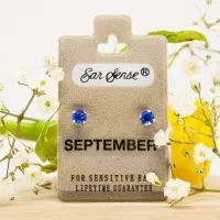 ΣΚΟΥΛΑΡΙΚΙΑ EAR SENSE SEPTEMBER SILVER BIRTHSTONE ES 9 ΣΚΟΥΛΑΡΙΚΙΑ EAR SENSE SEPTEMBER SILVER BIRTHSTONE ES 9