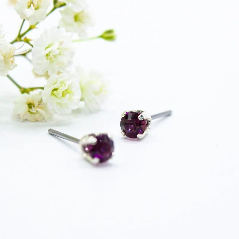 ΣΚΟΥΛΑΡΙΚΙΑ EAR SENSE FEBRUARY SILVER BIRTHSTONE ES 2 ΣΚΟΥΛΑΡΙΚΙΑ EAR SENSE FEBRUARY SILVER BIRTHSTONE ES 2