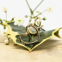 ΣΚΟΥΛΑΡΙΚΙΑ EAR SENSE GOLD OPEN HEART STUDS ES 117 ΣΚΟΥΛΑΡΙΚΙΑ EAR SENSE GOLD OPEN HEART STUDS ES 117