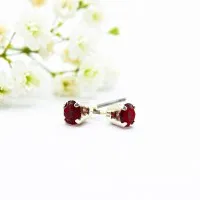 ΣΚΟΥΛΑΡΙΚΙΑ EAR SENSE JANUARY SILVER BIRTHSTONE ES 1