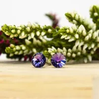 ΣΚΟΥΛΑΡΙΚΙΑ EAR SENSE VITRAIL LIGHT PINK PURPLE RIVOLI 39ss ES 33 ΣΚΟΥΛΑΡΙΚΙΑ EAR SENSE VITRAIL LIGHT PINK PURPLE RIVOLI 39ss ES 33