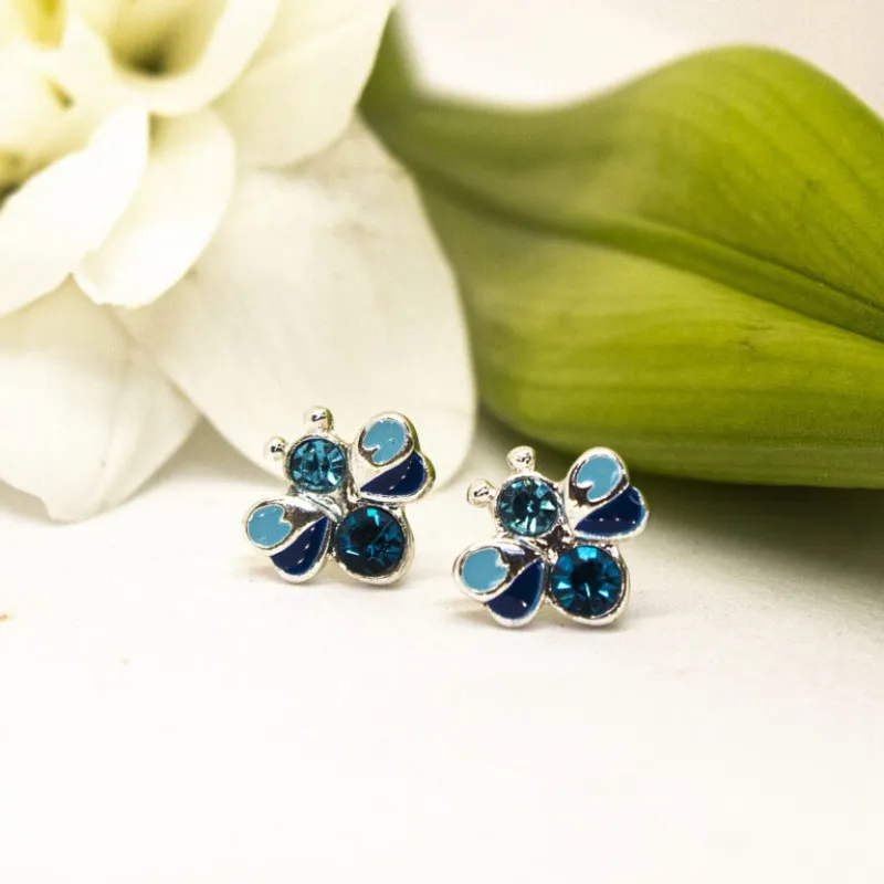 ΣΚΟΥΛΑΡΙΚΙΑ EAR SENSE SILVER TURQUOISE BEE ES 77 ΣΚΟΥΛΑΡΙΚΙΑ EAR SENSE SILVER TURQUOISE BEE ES 77