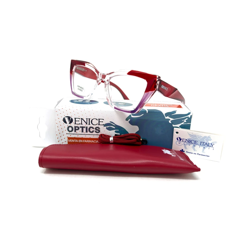 ΓΥΑΛΙΑ ΠΡΕΣΒΥΩΠΙΑΣ VENICE STREEP RED