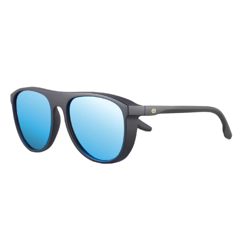 ΓΥΑΛΙΑ ΗΛΙΟΥ VANCOUVER MATTE BLACK DARK BLUE MIRROR
