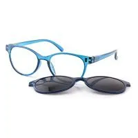 ΓΥΑΛΙΑ ΠΡΕΣΒΥΩΠΙΑΣ ΜΕ ΠΡΟΣΘΕΤΟ CLIP ON ΗΛΙΟΥ QUICKREADER KLH156-3 ΓΑΛΑΖΙΟ ΓΥΑΛΙΑ ΠΡΕΣΒΥΩΠΙΑΣ ΜΕ ΠΡΟΣΘΕΤΟ CLIP ON ΗΛΙΟΥ QUICKREADER KLH156-3 ΓΑΛΑΖΙΟ