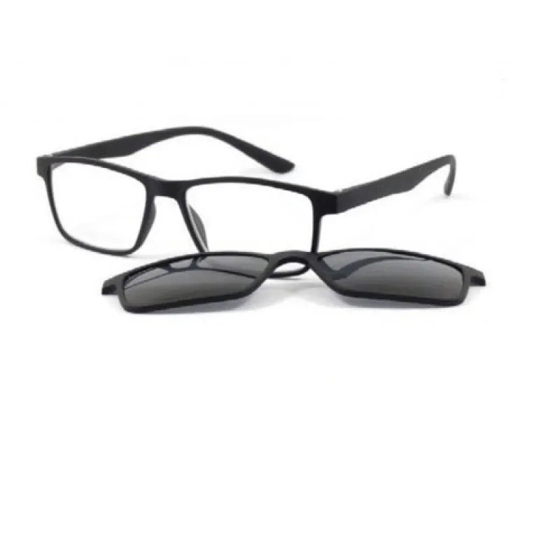 ΓΥΑΛΙΑ ΠΡΕΣΒΥΩΠΙΑΣ ΜΕ ΠΡΟΣΘΕΤΟ CLIP ON ΗΛΙΟΥ QUICKREADER KLH144-1 ΜΑΥΡΟ