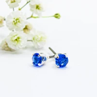 ΣΚΟΥΛΑΡΙΚΙΑ EAR SENSE SEPTEMBER SILVER BIRTHSTONE ES 9 ΣΚΟΥΛΑΡΙΚΙΑ EAR SENSE SEPTEMBER SILVER BIRTHSTONE ES 9